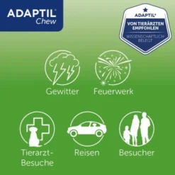 ADAPTIL Chew 30 Stück Anti Stress Snack -Hund Miau Verkaufsgeschäft 0bb00455aea0cf24cadbb1d443cd5fd2be31c662 1374744 2