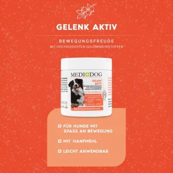MediDog Gelenk Aktiv Tabletten 4 MediDog Gelenk Aktiv Tabletten – Bild 2