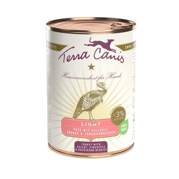 Terra Canis Light 6x400g Pute 3 Terra Canis Light 6x400g Pute