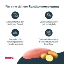 MERA Pure Sensitive Fresh Meat Truthahn & Kartoffel 4 Kg -Hund Miau Verkaufsgeschäft 2b703b29e5426da98a1831d59fbda80d4d6d032a 1286917 5