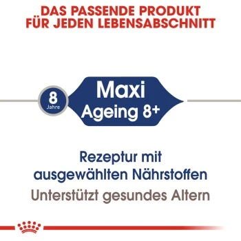 ROYAL CANIN Maxi Ageing 8+ In Soße 10x140g 8 ROYAL CANIN Maxi Ageing 8+ In Soße 10x140g – Bild 6