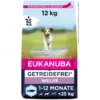 EUKANUBA Welpenfutter Getreidefrei Für Kleine Und Mittelgroße Rassen 2x12kg
