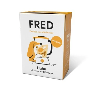 Fred & Felia FRED Smoothie Huhn Mit Kurkuma 10 X 200g 3 Fred & Felia FRED Smoothie Huhn Mit Kurkuma 10 X 200g