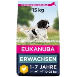 EUKANUBA Active Adult Medium Breed Mit Huhn 15 Kg -Hund Miau Verkaufsgeschäft 673f8386b9e2a10ab5e0cacf164ab4547d778355 8710255120041 1