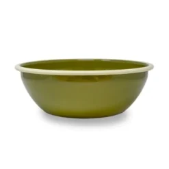 Lills Emaillenapf "Balu" - Gr. L - Dunkles Olivgrün