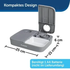 PetSafe Futterautomat Für 2 Mahlzeiten -Hund Miau Verkaufsgeschäft bbe9cab735d5b9f4c0eedd0a56c673f98bfc289d 3af10beb3f1b8fffe2d66d9f1441f88b00169941
