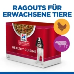 Hill's Science Plan Healthy Cuisine Adult Chicken & Beef Ragout 12x90 G -Hund Miau Verkaufsgeschäft be04c1656955d5406255766d077af4b29910a0cd 1386414 de DE hills 2