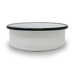 Lills Emaillenapf "Nele" - Gr. L - Weiß